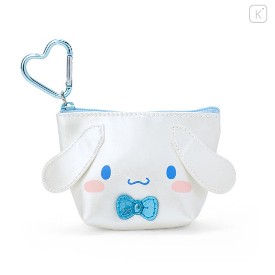 Sanrio Mini Pouch- Cinnamoroll三丽鸥爱心扣小包-玉桂狗