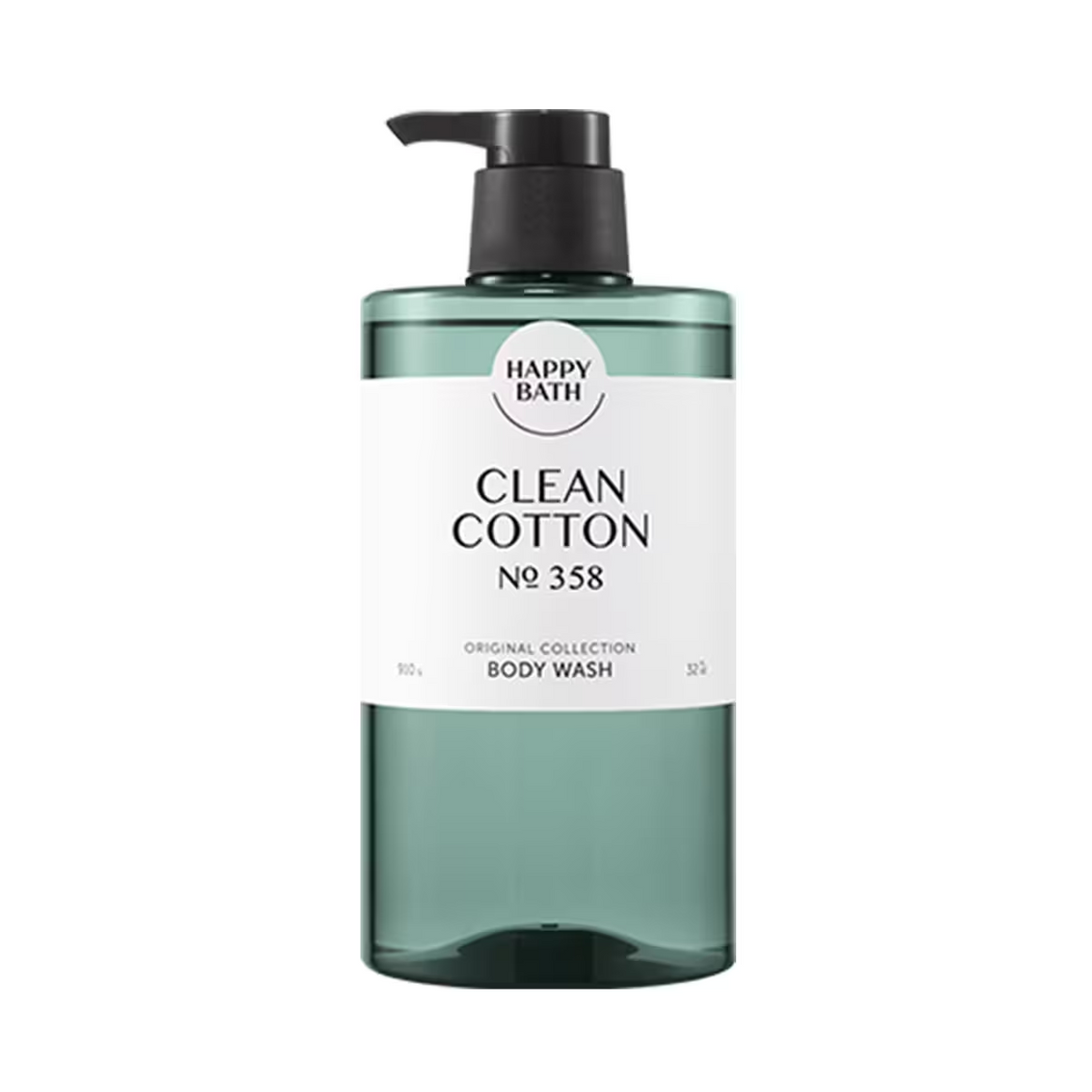 HAPPY BATH Clean Cotton Body Wash (910g) 해피바스 오리지널컬렉션 클린코튼바디워시