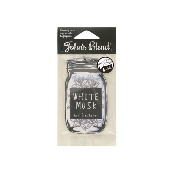 JOHN'S BLEND Air Fresher- White Musk (1pc)