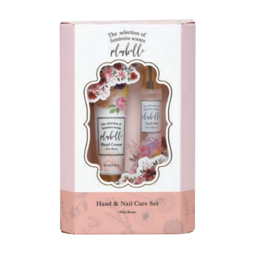 PLUSHBELLE Hand & Nail Care Set Dear Rosa/Lillas Bloom (Hand Cream 12g + Nail Oil 7g) 2 Options 2款選