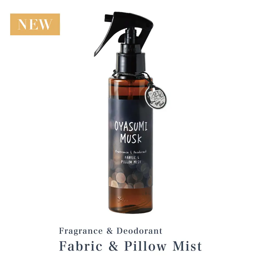 JOHN'S BLEND Fabric & Pillow Mist- Oyasumi Musk (140ml)