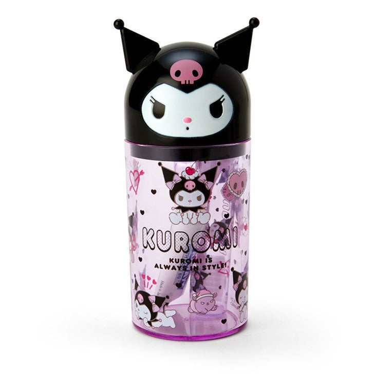 SANRIO Mouth Wash Cup- Kuromi  三丽鸥 庫洛米牙刷杯套装 1套入