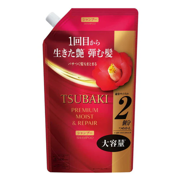 TSUBAKI Premium Moist & Repair Shampoo Refill (600ml)