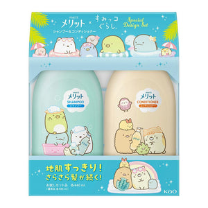 KAO Merit Kids Sumiko Special Design Set- Shampoo + Conditioner (440ml x 2)