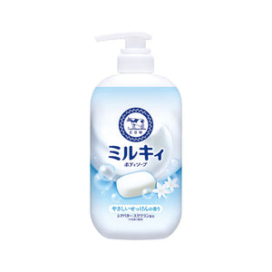 COW MILKY Body Wash Soap- Fresh (500ml) 牛乳石鹸 MILKY 沐浴露 皂香