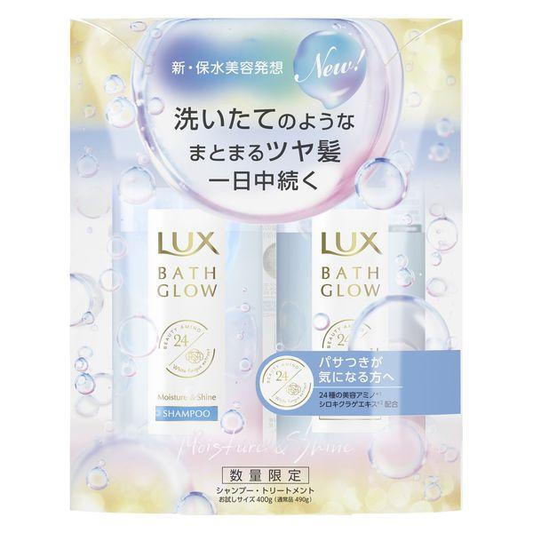 LUX Bath Glow Shampoo + Conditioner- Moisture & Shine (400g