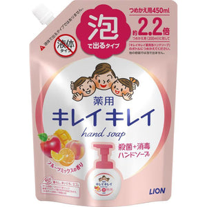 LION Bubble Hand Wash - Citrus/Fruity Scent/Floral Scent (450ml/500ml/800ml) 獅王抗菌泡沫洗手液 - 柑橘香/果香/花香 9 Options 9款選