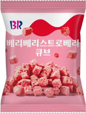 BASKIN ROBINS Very Berry Strawberry Cube (52g) 배스킨 베리베리스트로베리 큐브