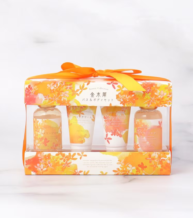 NOL Season Collection Kinmokusei Bath & Body Care Gift Set (20g x 2 + 50ml x 2)   金木犀沐浴與身體護理套裝