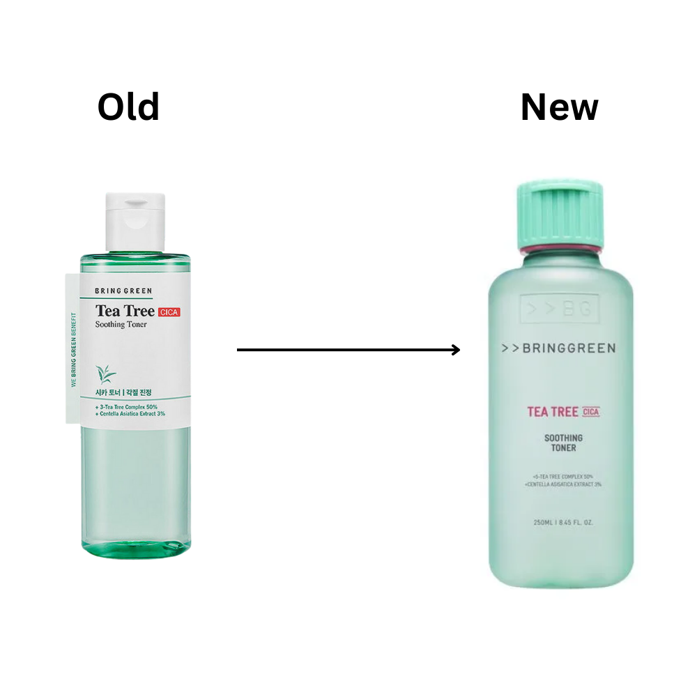 BRING GREEN Tea Tree Cica Soothing Toner (250ml) 브링그린 티트리