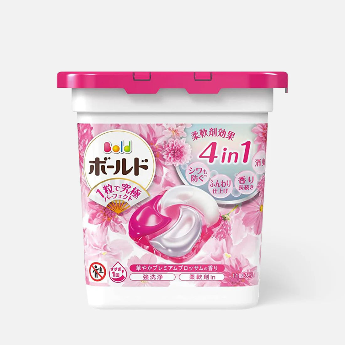 P & G Ariel 4-in-1 Laundry Pod- Premium Blossom (11pcs)