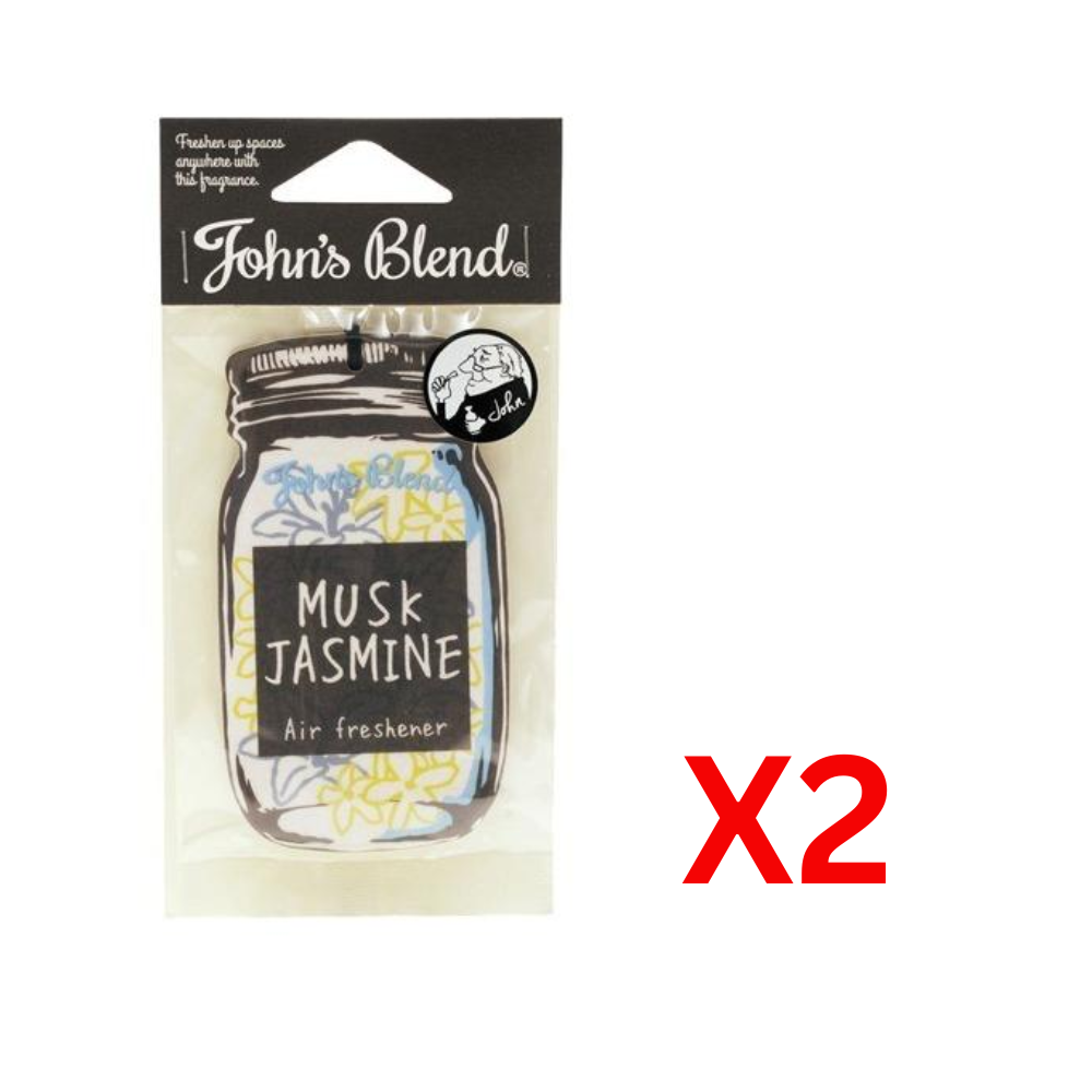 ((BOGO FREE)) JOHN'S BLEND Air Fresher- Musk Jasmine (1pc)