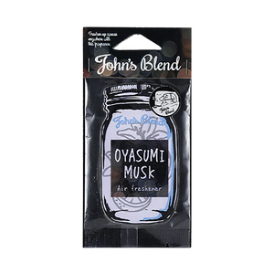 JOHN'S BLEND Oyasumi Musk Air Freshener Jar Design