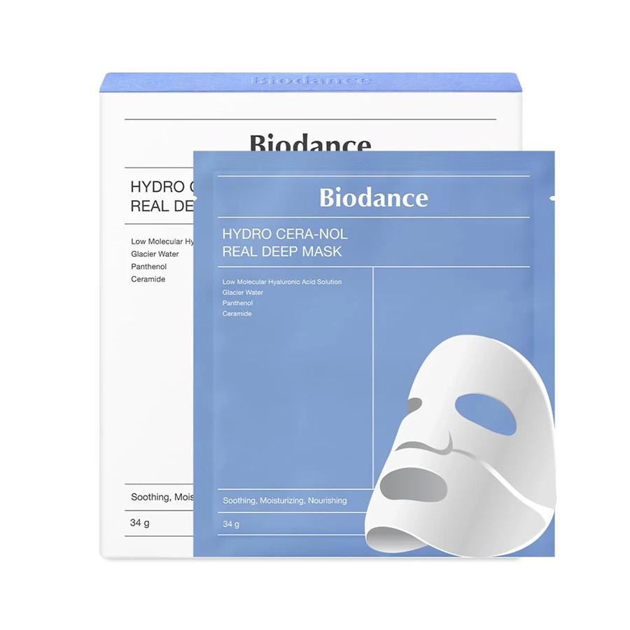 BIODANCE Hydro Cera-nol Real Deep Mask (34g x 4pcs) BIODANCE 水润神经酰胺深层修护面膜 (34克 x 4片)