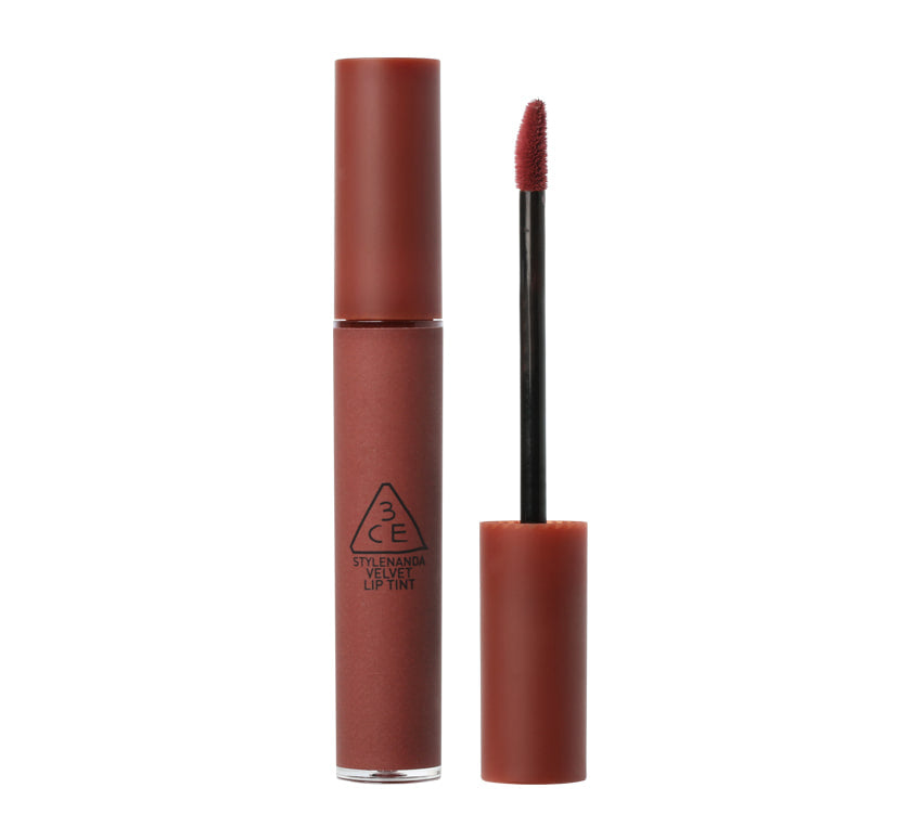 ((Crazy Clearance))3CE Velvet Lip Tint #Taupe 3 CONCEPT EYES 絲絨唇釉磚紅色 Exp.2023.09.26