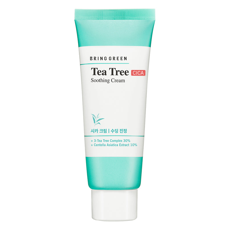 BRING GREEN Tea Tree Cica Soothing Cream (100ml)