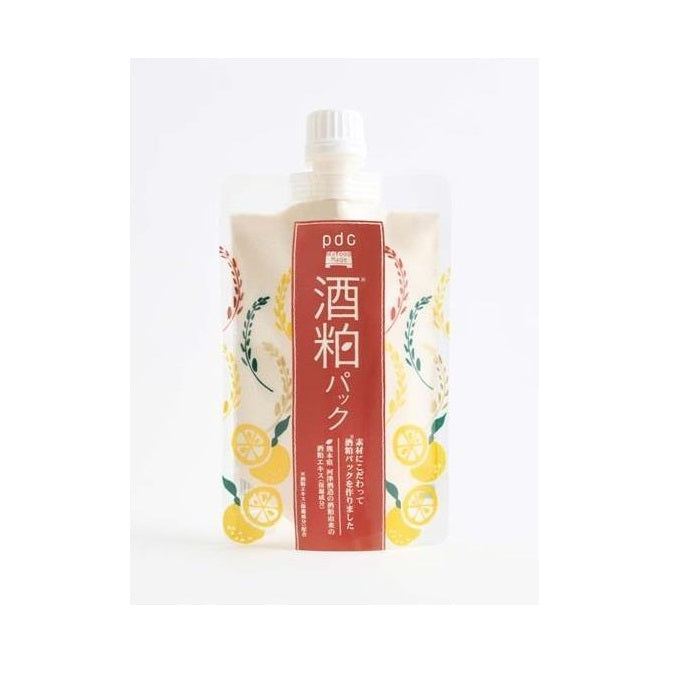 ((Crazy Clearance))PDC Wafood Made Sake Lees Moisture Facial Pack- Yuzu (170g) PDC 酒粕柚子面膜