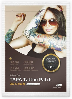 LABOTTACH Tapa Tattoo Patch (4 Sheets/Pouch (10cm x 14cm)