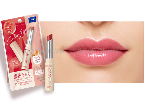 DHC Color Lip Cream Natural Aroma- Wine Red (1,5g) 濃密うるみ