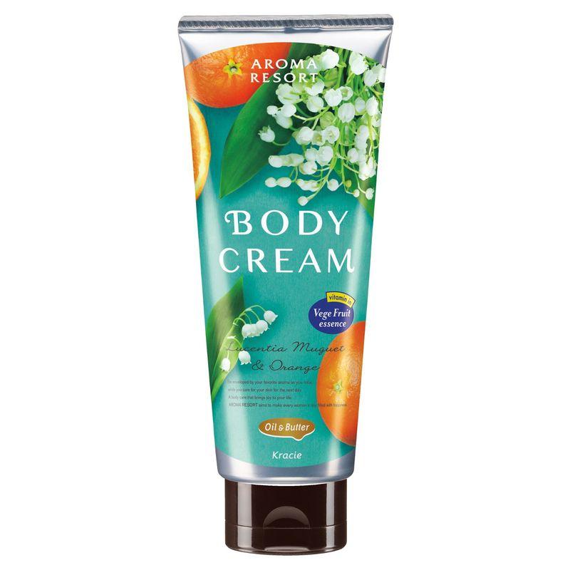 AROMA RESORT Bod Cream- Lucentia Muguet & Orange (170g) アロマ